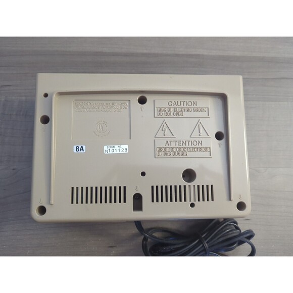 Sony Dream Machine Alarm Clock Radio AM/FM Digital ICF-C2W - Picture 7 of 8